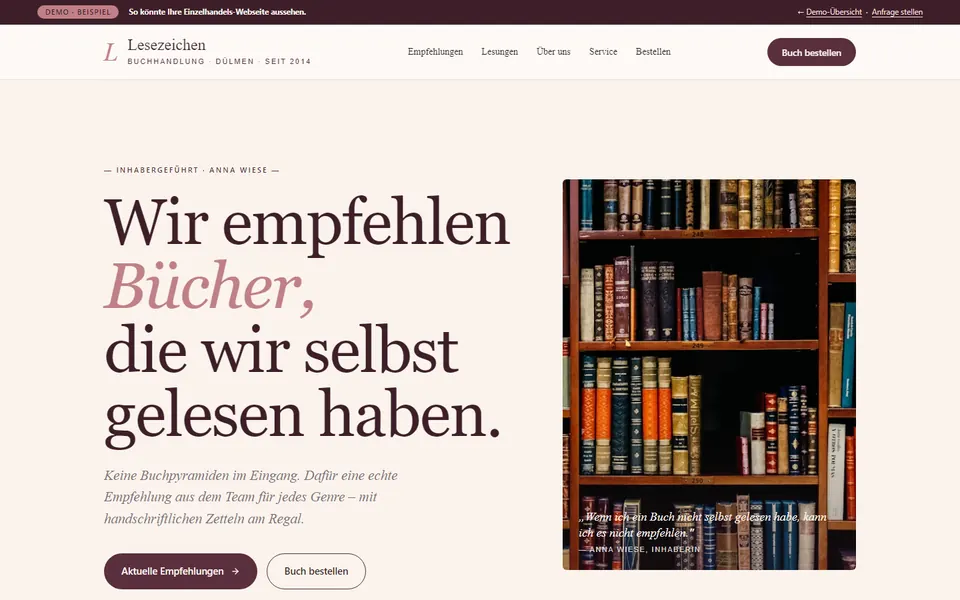 Vorschau: Einzelhandel-Demo